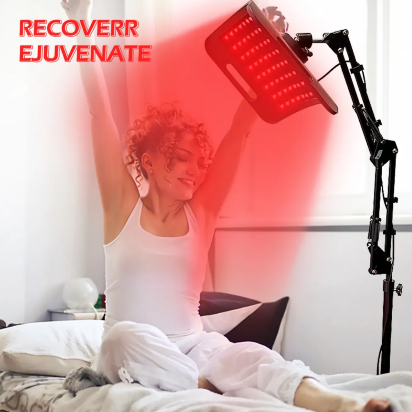 Red Light Therapy Lamp for Face and Body