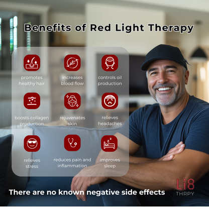 WIRELESS Red Light Therapy Cap Pro